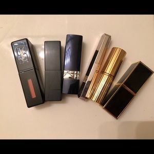 Lipsticks- Tom Ford/YSL/Dior/Charlollte Tilbury